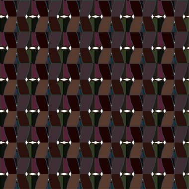 Soyut geometrik süslemesiz desen. tasarım arkaplanı, vektör illüstrasyonu