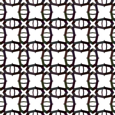 Soyut geometrik süslemesiz desen. tasarım arkaplanı, vektör illüstrasyonu