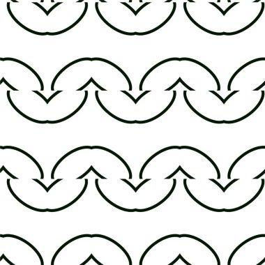 Soyut geometrik süslemesiz desen. tasarım arkaplanı, vektör illüstrasyonu