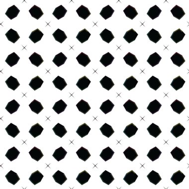 Soyut geometrik süslemesiz desen. tasarım arkaplanı, vektör illüstrasyonu