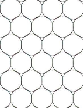 Geometrik süslemeli vektör deseni. Kusursuz tasarım dokusu 