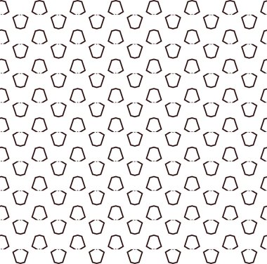 Geometrik süslemeli vektör deseni. Kusursuz tasarım dokusu 