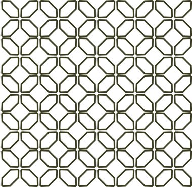 Soyut geometrik süslemesiz desen. tasarım arkaplanı, vektör illüstrasyonu