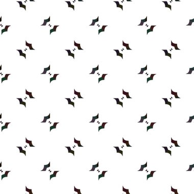 Soyut geometrik süslemesiz desen. tasarım arkaplanı, vektör illüstrasyonu