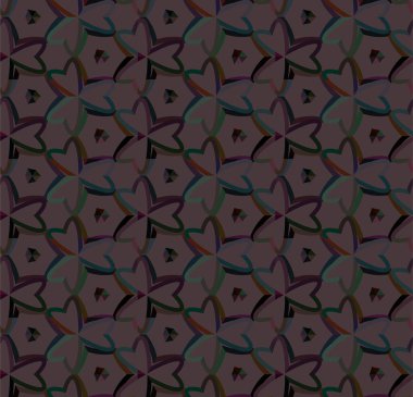 Soyut geometrik süslemesiz desen. tasarım arkaplanı, vektör illüstrasyonu