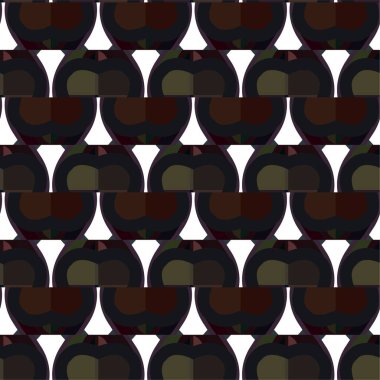 Soyut geometrik süslemesiz desen. tasarım arkaplanı, vektör illüstrasyonu