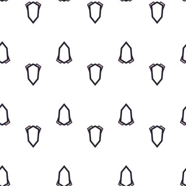 Soyut geometrik süslemesiz desen. tasarım arkaplanı, vektör illüstrasyonu