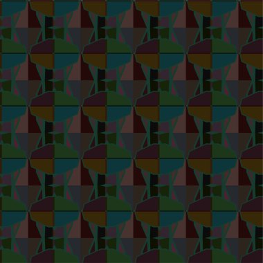 Soyut geometrik süslemesiz desen. tasarım arkaplanı, vektör illüstrasyonu