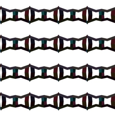 Soyut geometrik süslemesiz desen. tasarım arkaplanı, vektör illüstrasyonu