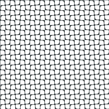 Geometrik süslemeli vektör deseni. Kusursuz tasarım dokusu 