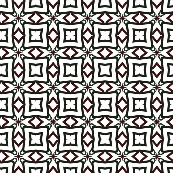 Abstrakte Geometrische Ornamentale Nahtlose Muster Design Hintergrund Vektorillustration — Stockvektor