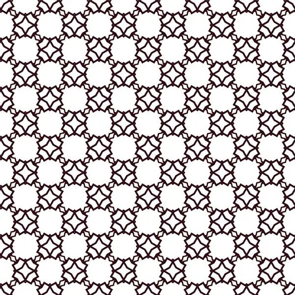 Motif Ornemental Géométrique Abstrait Sans Couture Fond Design Illustration Vectorielle — Image vectorielle