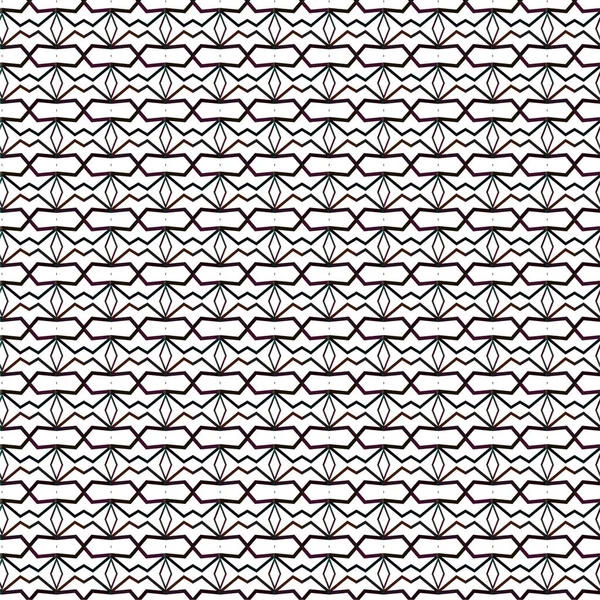 Motif Ornemental Géométrique Abstrait Sans Couture Fond Design Illustration Vectorielle — Image vectorielle