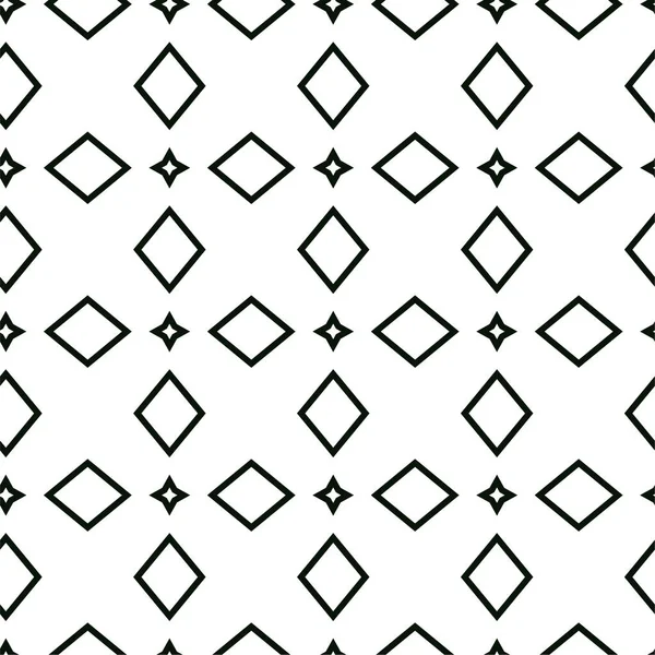 Patrón Vectorial Ornamental Geométrico Textura Diseño Sin Costuras — Vector de stock