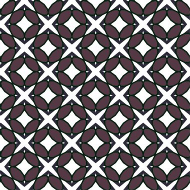 Soyut geometrik süslemesiz desen. tasarım arkaplanı, vektör illüstrasyonu