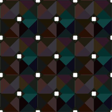 Soyut geometrik süslemesiz desen. tasarım arkaplanı, vektör illüstrasyonu