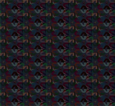 Soyut geometrik süslemesiz desen. tasarım arkaplanı, vektör illüstrasyonu