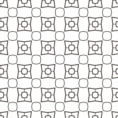 Soyut geometrik süslemesiz desen. tasarım arkaplanı, vektör illüstrasyonu