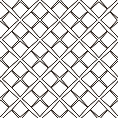 Geometrik süslemeli vektör deseni. Kusursuz tasarım dokusu 