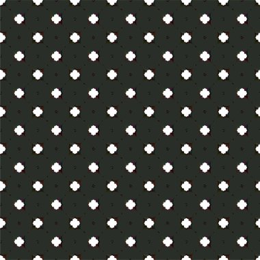 Geometrik süslemeli vektör deseni. Kusursuz tasarım dokusu 