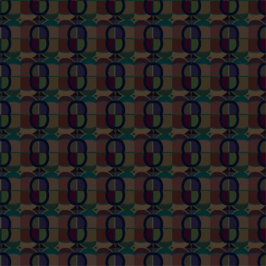 Soyut geometrik süslemesiz desen. tasarım arkaplanı, vektör illüstrasyonu