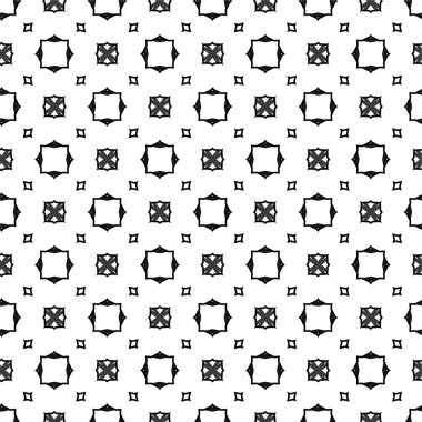 Soyut geometrik süslemesiz desen. tasarım arkaplanı, vektör illüstrasyonu