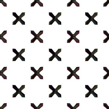 Soyut geometrik süslemesiz desen. tasarım arkaplanı, vektör illüstrasyonu