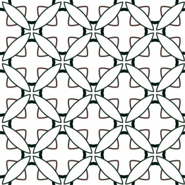 Soyut geometrik süslemesiz desen. tasarım arkaplanı, vektör illüstrasyonu