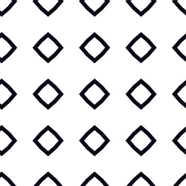 Geometrik süslemeli vektör deseni. Kusursuz tasarım dokusu 