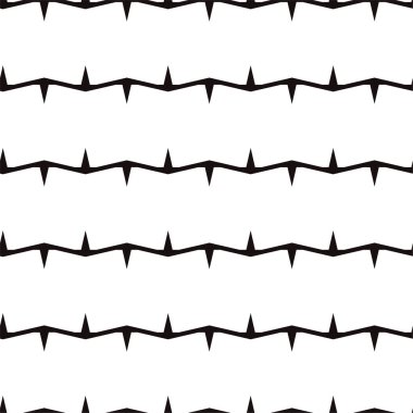 Geometrik süslemeli vektör deseni. Kusursuz tasarım dokusu 