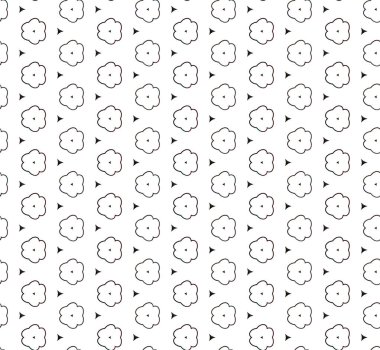 Soyut geometrik süslemesiz desen. tasarım arkaplanı, vektör illüstrasyonu