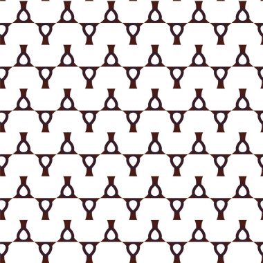 Soyut geometrik süslemesiz desen. tasarım arkaplanı, vektör illüstrasyonu