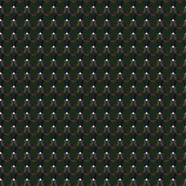 Geometrik süslemeli vektör deseni. Kusursuz tasarım dokusu 