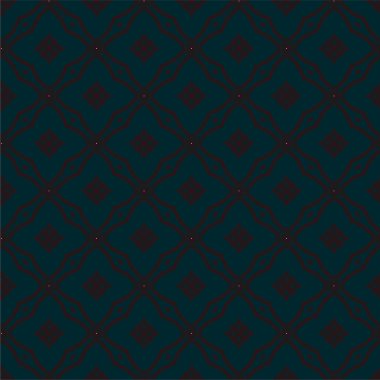 Geometrik süslemeli vektör deseni. Kusursuz tasarım dokusu 