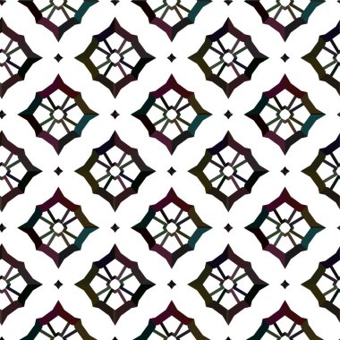 Soyut geometrik süslemesiz desen. tasarım arkaplanı, vektör illüstrasyonu