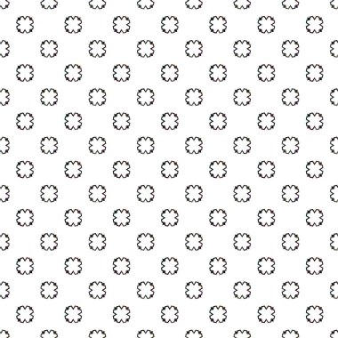 Geometrik süslemeli vektör deseni. Kusursuz tasarım dokusu 