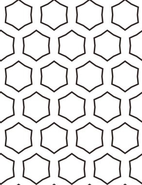 Soyut geometrik süslemesiz desen. tasarım arkaplanı, vektör illüstrasyonu