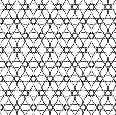 Soyut geometrik süslemesiz desen. tasarım arkaplanı, vektör illüstrasyonu