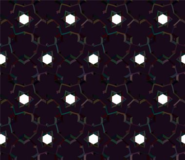 Soyut geometrik süslemesiz desen. tasarım arkaplanı, vektör illüstrasyonu