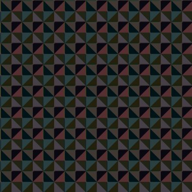 Geometrik süslemeli vektör deseni. Kusursuz tasarım dokusu 