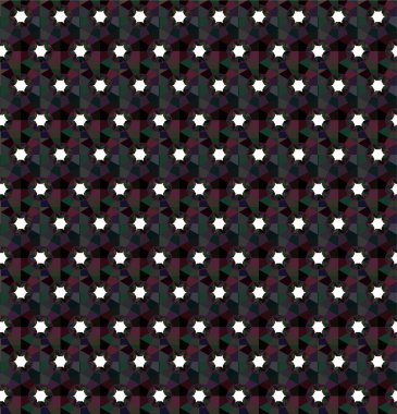 Soyut geometrik süslemesiz desen. tasarım arkaplanı, vektör illüstrasyonu