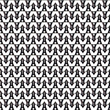 Soyut geometrik süslemesiz desen. tasarım arkaplanı, vektör illüstrasyonu