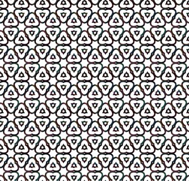 Soyut geometrik süslemesiz desen. tasarım arkaplanı, vektör illüstrasyonu