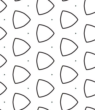 Soyut geometrik süslemesiz desen. tasarım arkaplanı, vektör illüstrasyonu