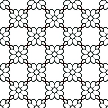 Soyut geometrik süslemesiz desen. tasarım arkaplanı, vektör illüstrasyonu