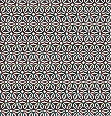 Soyut geometrik süslemesiz desen. tasarım arkaplanı, vektör illüstrasyonu