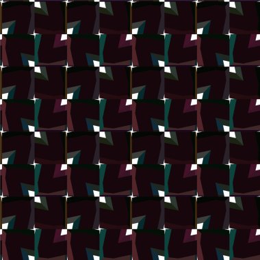 Soyut geometrik süslemesiz desen. tasarım arkaplanı, vektör illüstrasyonu