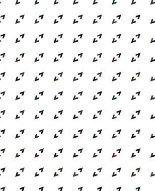 Soyut geometrik süslemesiz desen. tasarım arkaplanı, vektör illüstrasyonu