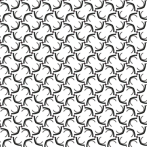 Abstrakte Geometrische Ornamentale Nahtlose Muster Design Hintergrund Vektorillustration — Stockvektor