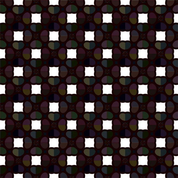 Motif Ornemental Géométrique Abstrait Sans Couture Fond Design Illustration Vectorielle — Image vectorielle